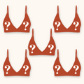 The Mystery | Boob Hammock™ Triangle Bralette 5 Pack - Shinesty