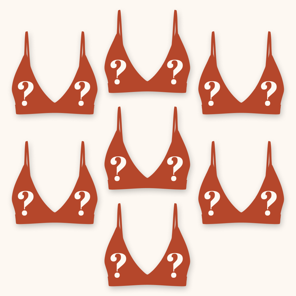 The Mystery | Boob Hammock™ Triangle Bralette 7 Pack - Shinesty