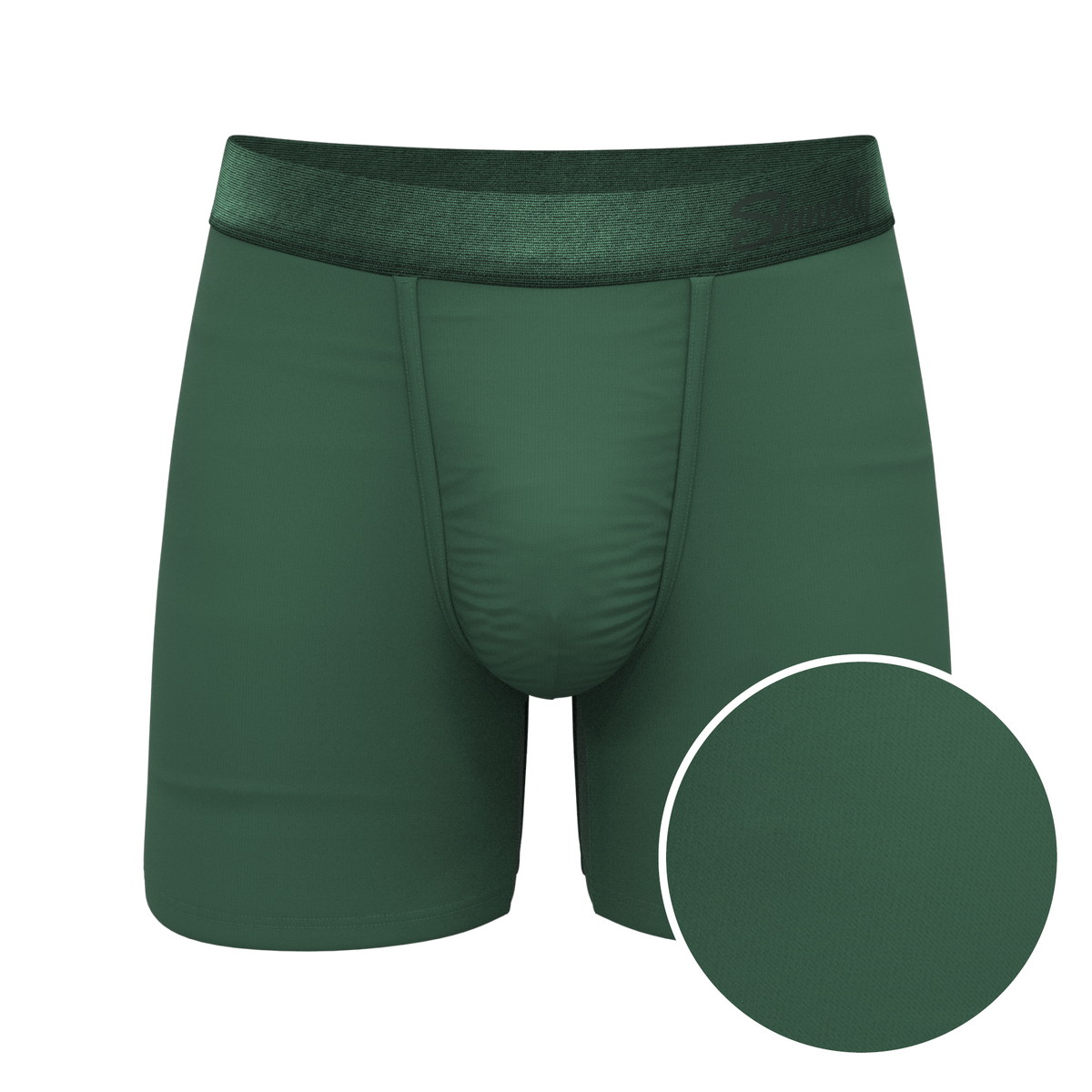 The Money Tree | Forrest Green Tonal Ball Hammock® Pouch Underwear - Shinesty