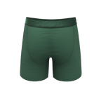 The Money Tree | Forrest Green Tonal Ball Hammock® Pouch Underwear With Fly - Shinesty