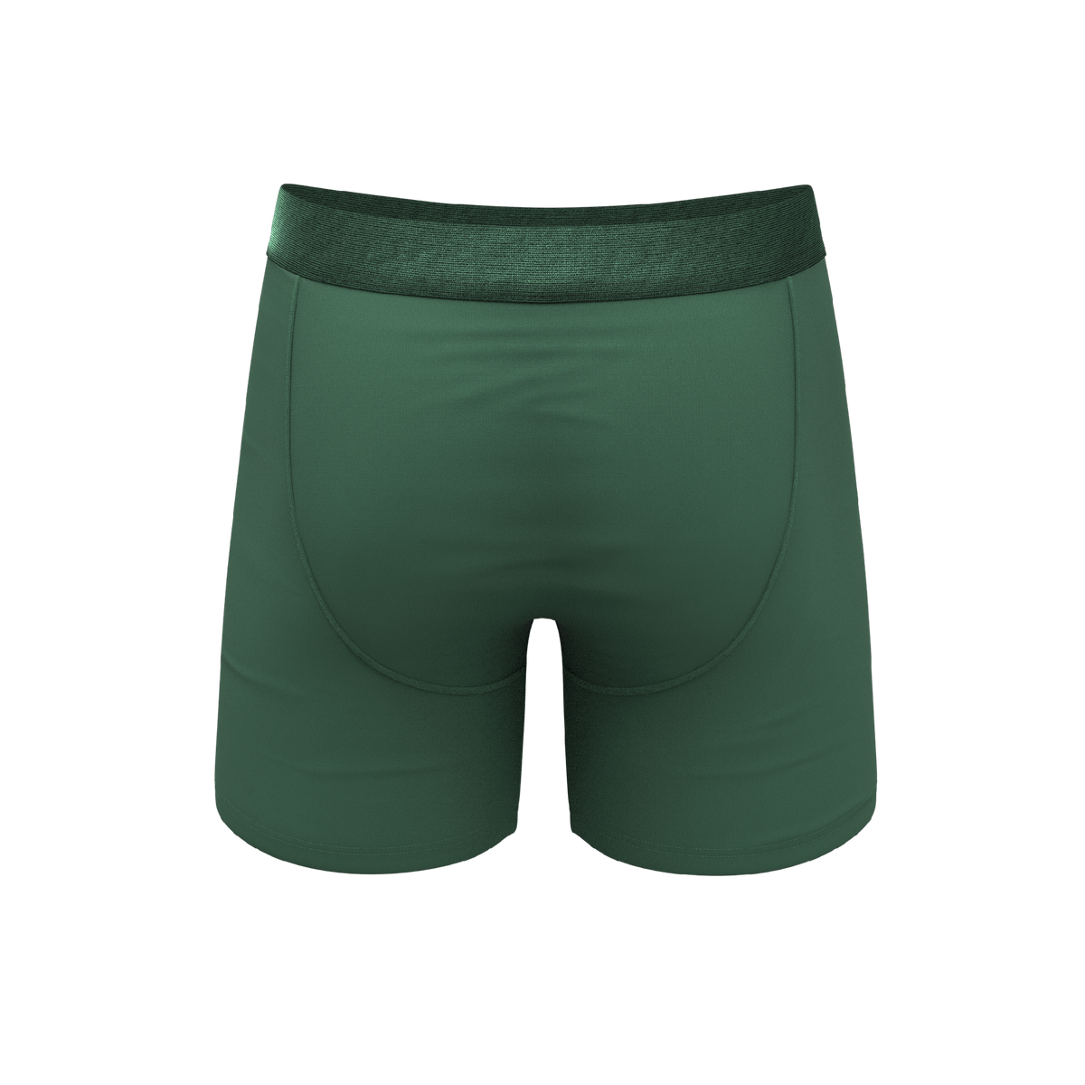 The Money Tree | Forrest Green Tonal Ball Hammock® Pouch Underwear With Fly - Shinesty