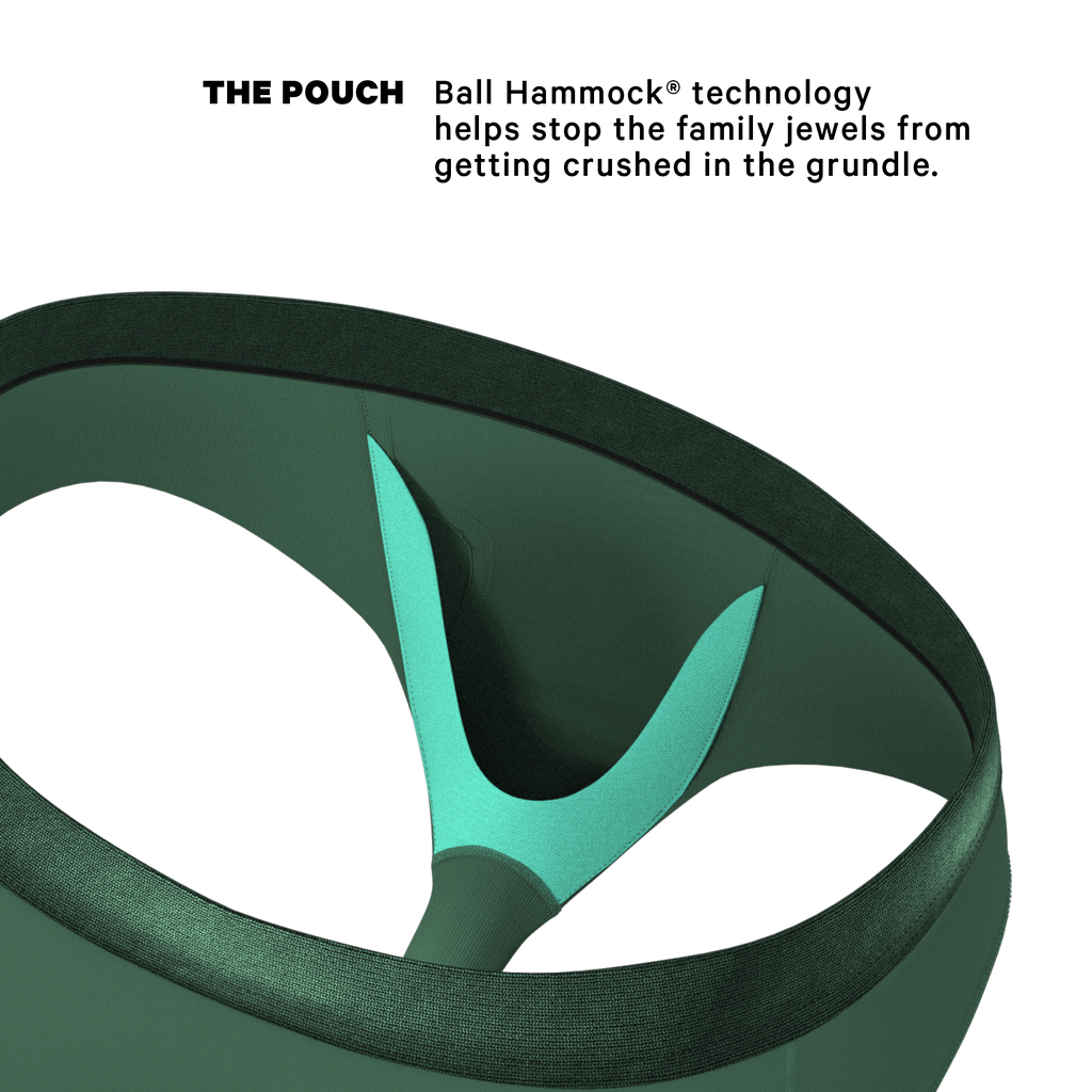 The Money Tree | Forrest Green Tonal Ball Hammock® Pouch Underwear Briefs - Shinesty