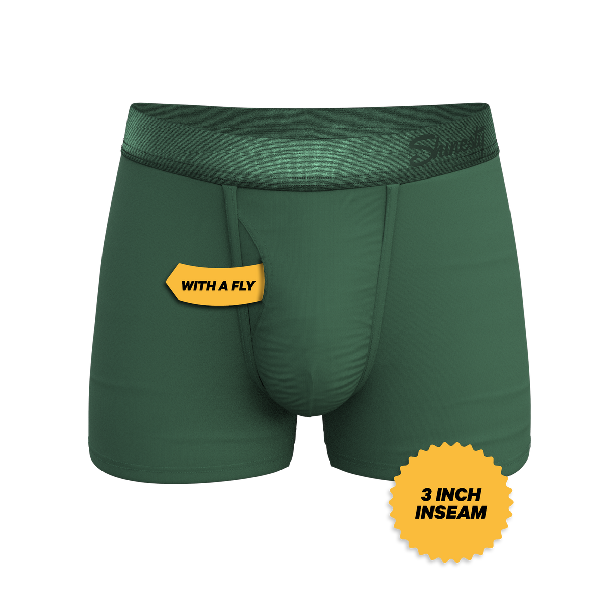 The Money Tree | Forrest Green Tonal Ball Hammock® Pouch Trunks Underwear - Shinesty