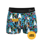 The Monster Smash | Halloween Characters Ball Hammock® Pouch Trunks Underwear - Shinesty