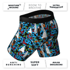 The Monster Smash | Ball Hammock® Boxer - Long Leg - Shinesty