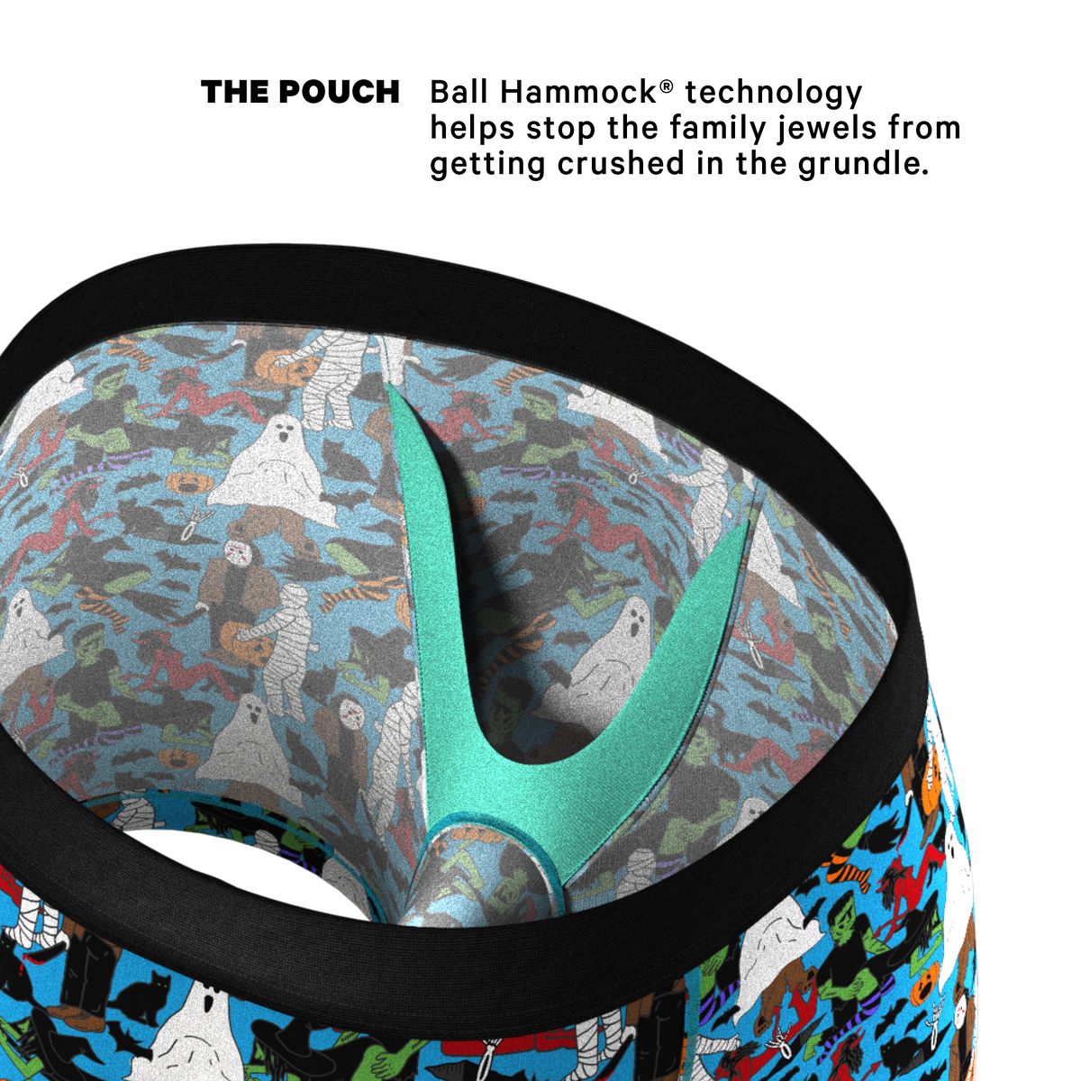 The Monster Smash | Halloween Ball Hammock® Pouch Underwear - Shinesty