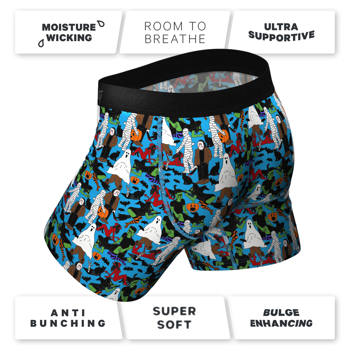 The Monster Smash | Halloween Ball Hammock® Pouch Underwear - Shinesty