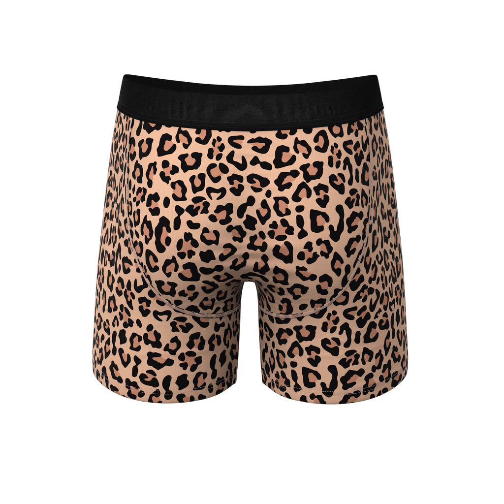 The Most Def | Leopard Print Ball Hammock® Pouch Underwear - Shinesty