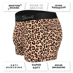 The Most Def | Leopard Print Ball Hammock® Pouch Trunks Underwear - Shinesty