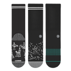 The Mostly Black | Heel Hammock™ Crew Socks 3 Pack - Shinesty