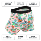 The Motel Hotel | Palm Springs Tropical Ball Hammock® Pouch Underwear With Fly - Shinesty