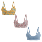 The Mother's Day | Boob Hammock™ Plunge Bralette 3 Pack - Shinesty