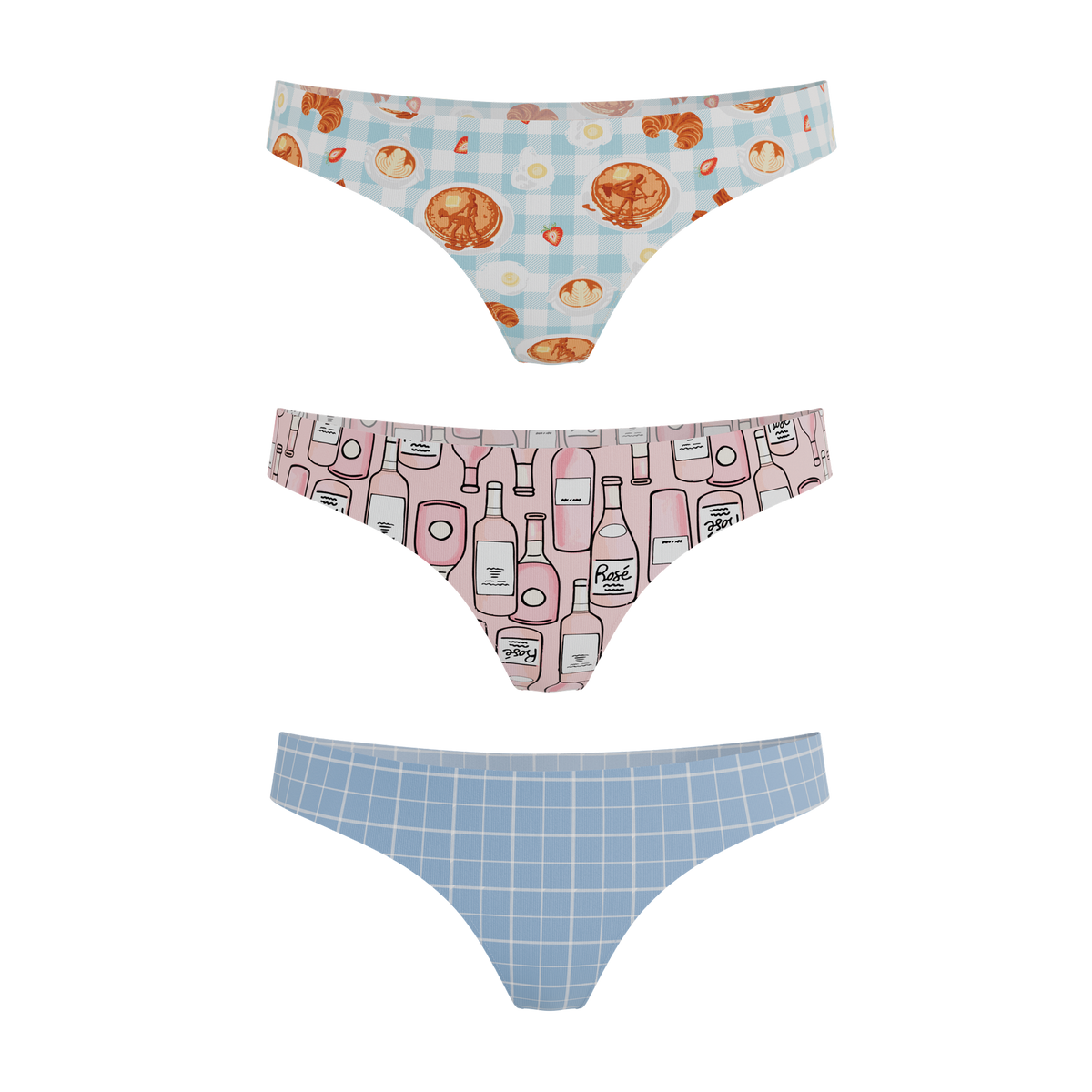 The Mother's Day | Women's Thong Underwear 3 Pack - Shinesty