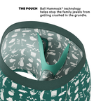 The Mulligan | Green Golf Ball Hammock® Pouch Underwear With Fly - Shinesty