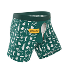 The Mulligan | Green Golf Ball Hammock® Pouch Underwear With Fly - Shinesty