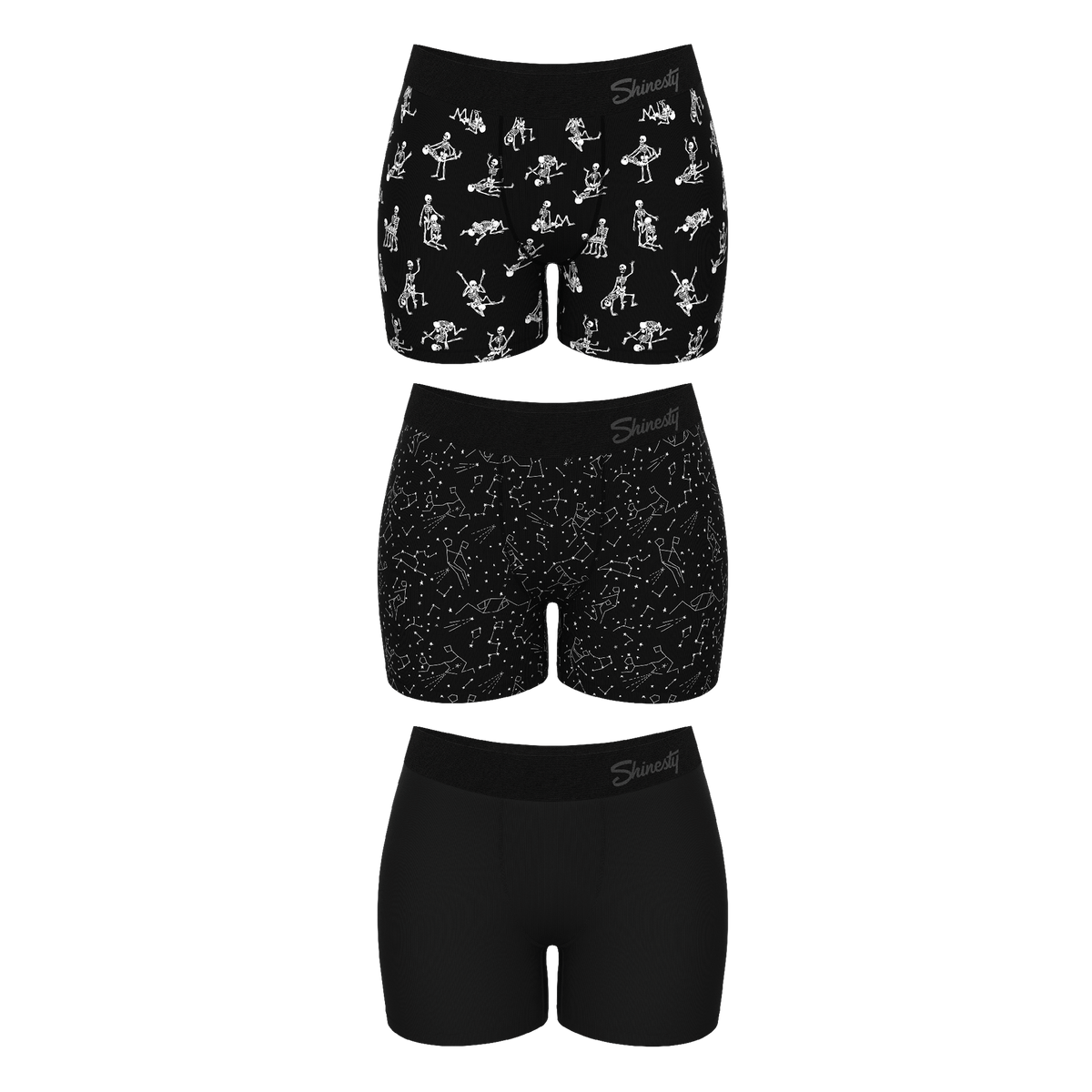 The Must-Haves | Women’s Boxers 3 Pack - Shinesty
