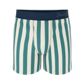 The Nantucket | Green Dock Stripe Boxers - Shinesty