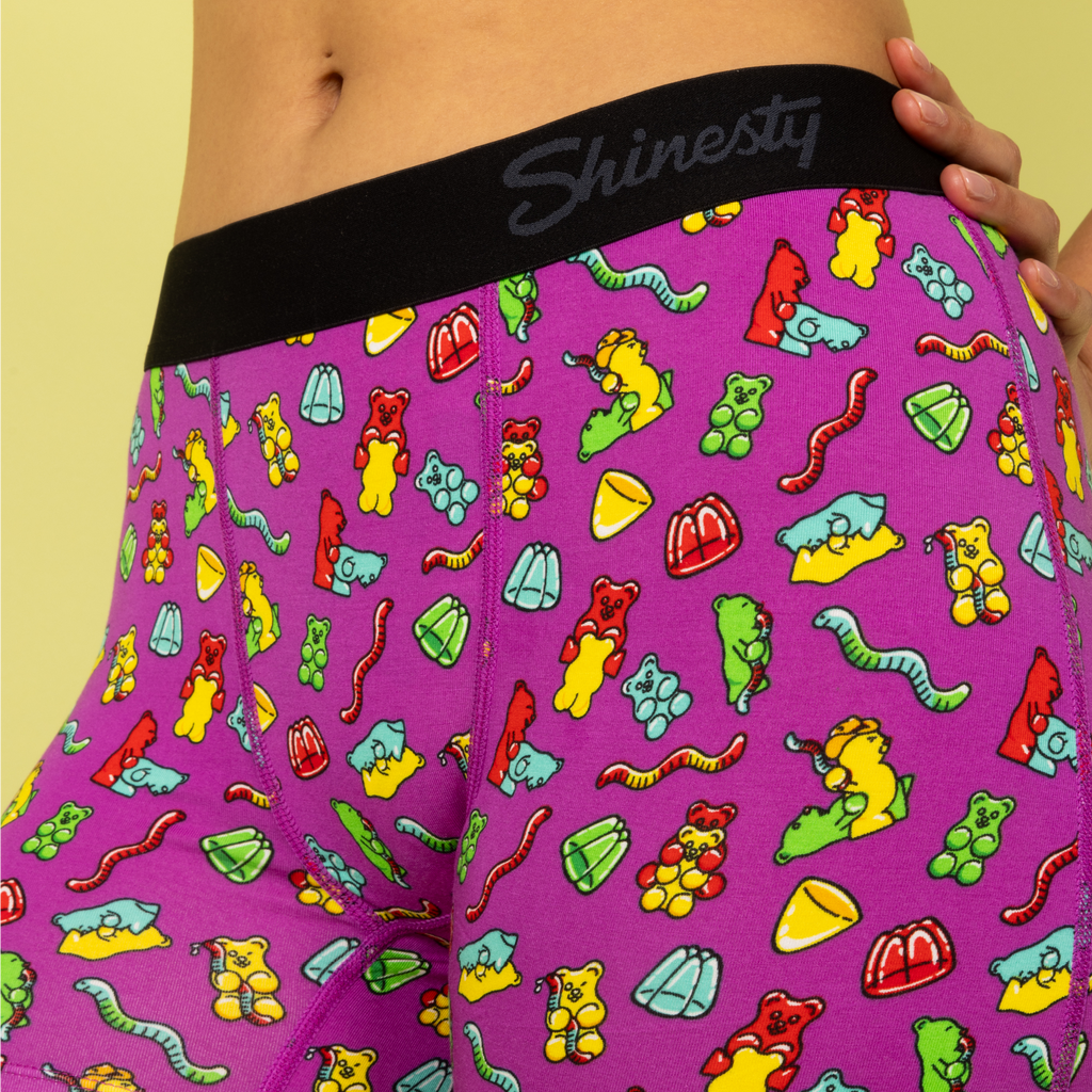 The Naughty Bears | Gummy Bears Women’s Boxers - Shinesty