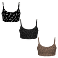 The Naughty Bests | Boob Hammock™ Scoop Bralette 3 Pack - Shinesty