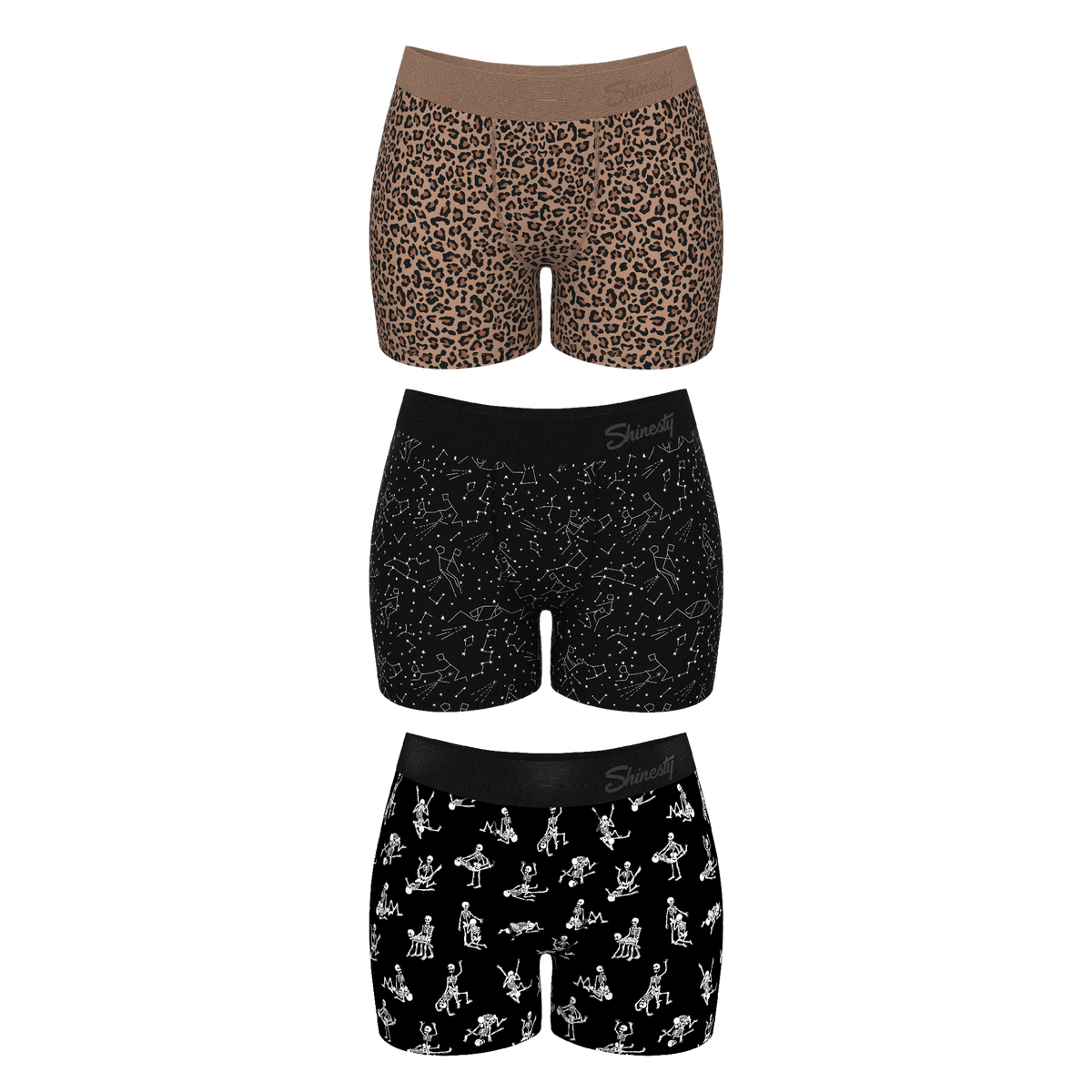 The Naughty Bests | Women’s Boxers 3 Pack - Shinesty