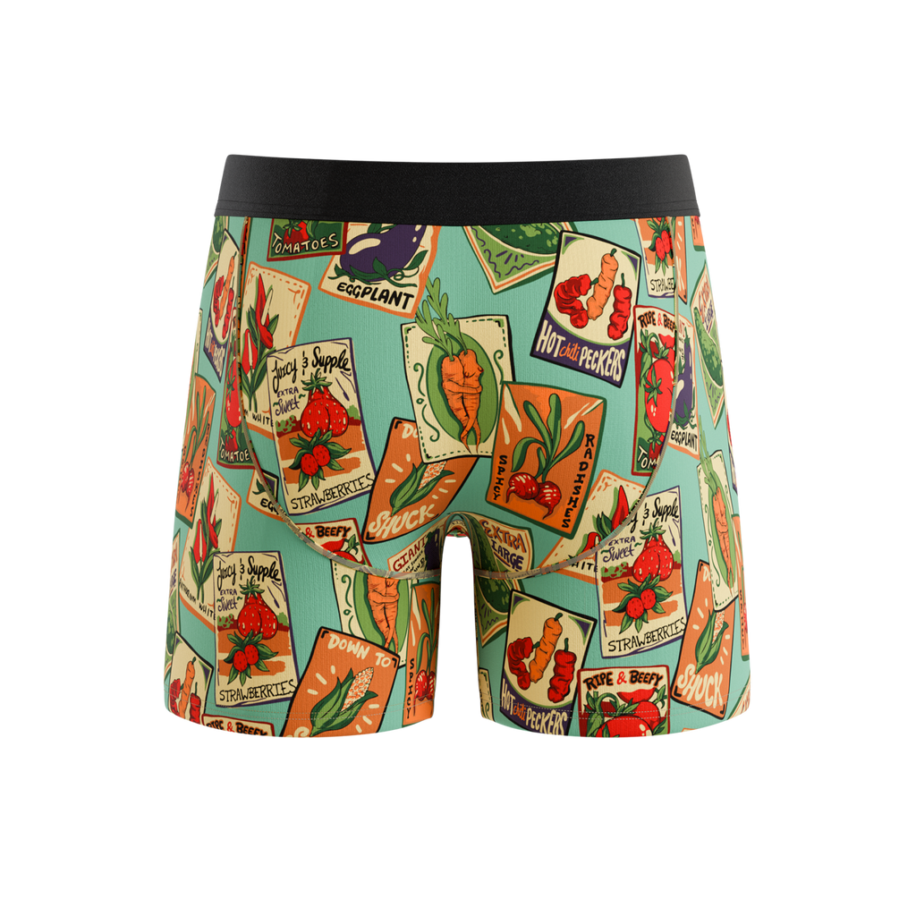 The Need For Seed | Seed Packet Ball Hammock® Pouch Underwear With Fly - Shinesty