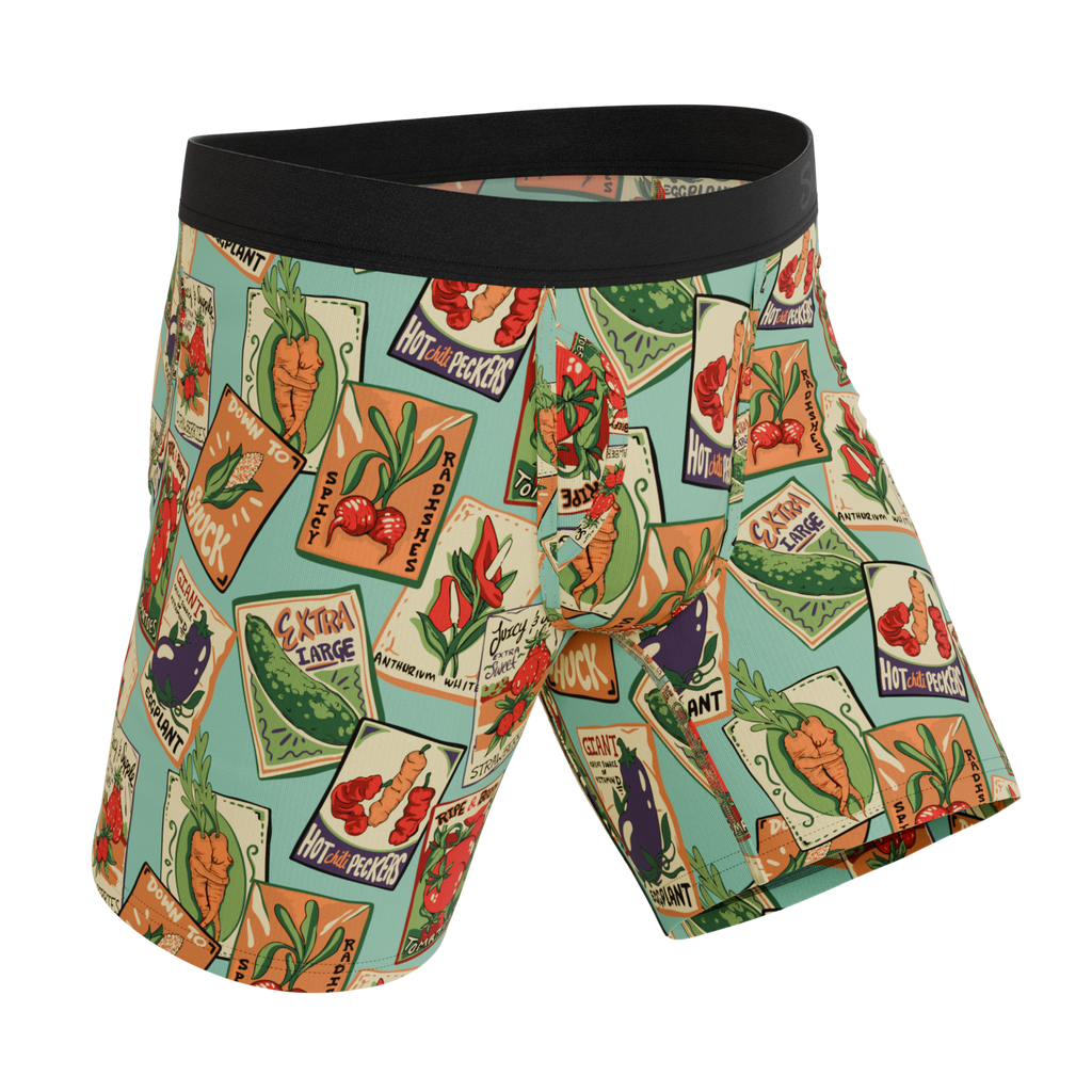 The Need For Seed | Seed Packet Ball Hammock® Boxer - Long Leg - Shinesty