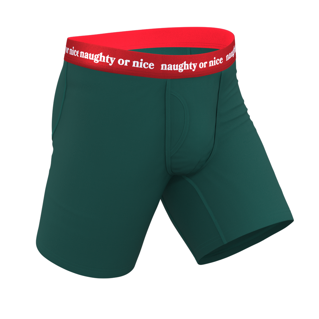 The Nice List | Flirty Waistband Ball Hammock® Boxer - Long Leg - Shinesty