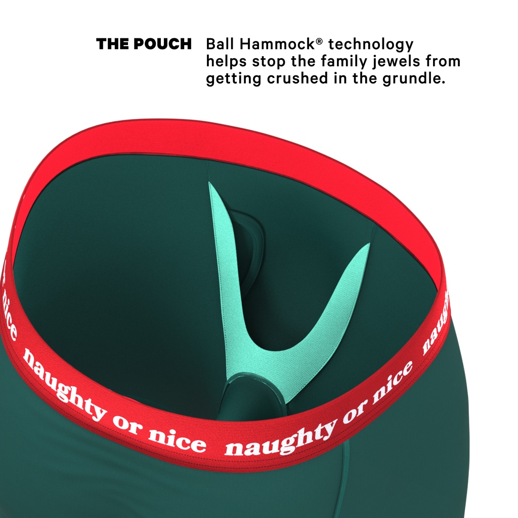 The Nice List | Flirty Waistband Ball Hammock® Boxer - Long Leg - Shinesty