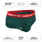 The Nice List | Flirty Waistband Ball Hammock® Pouch Underwear Briefs - Shinesty