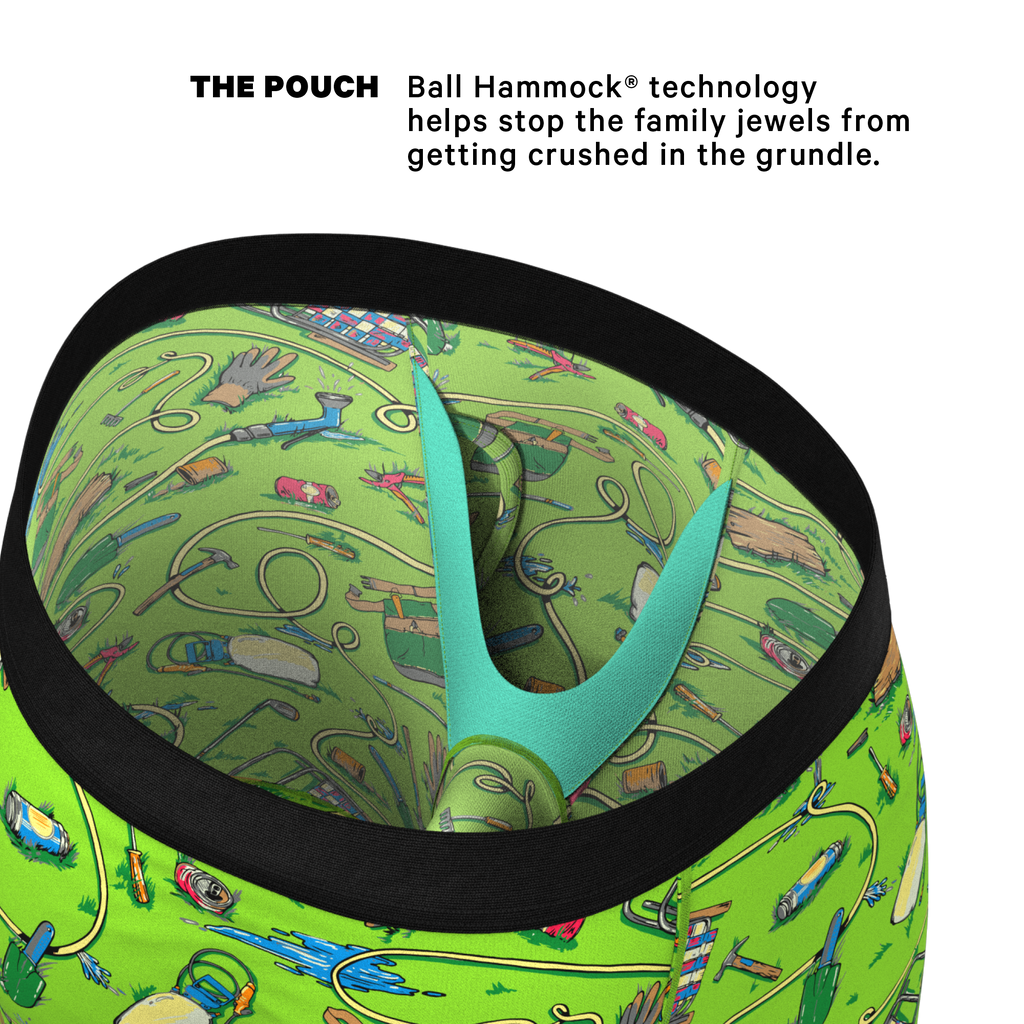 The Nice Piece Of Grass | Gardening Hose Ball Hammock® Boxer - Long Leg - Shinesty