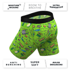 The Nice Piece Of Grass | Gardening Hose Ball Hammock® Boxer - Long Leg - Shinesty
