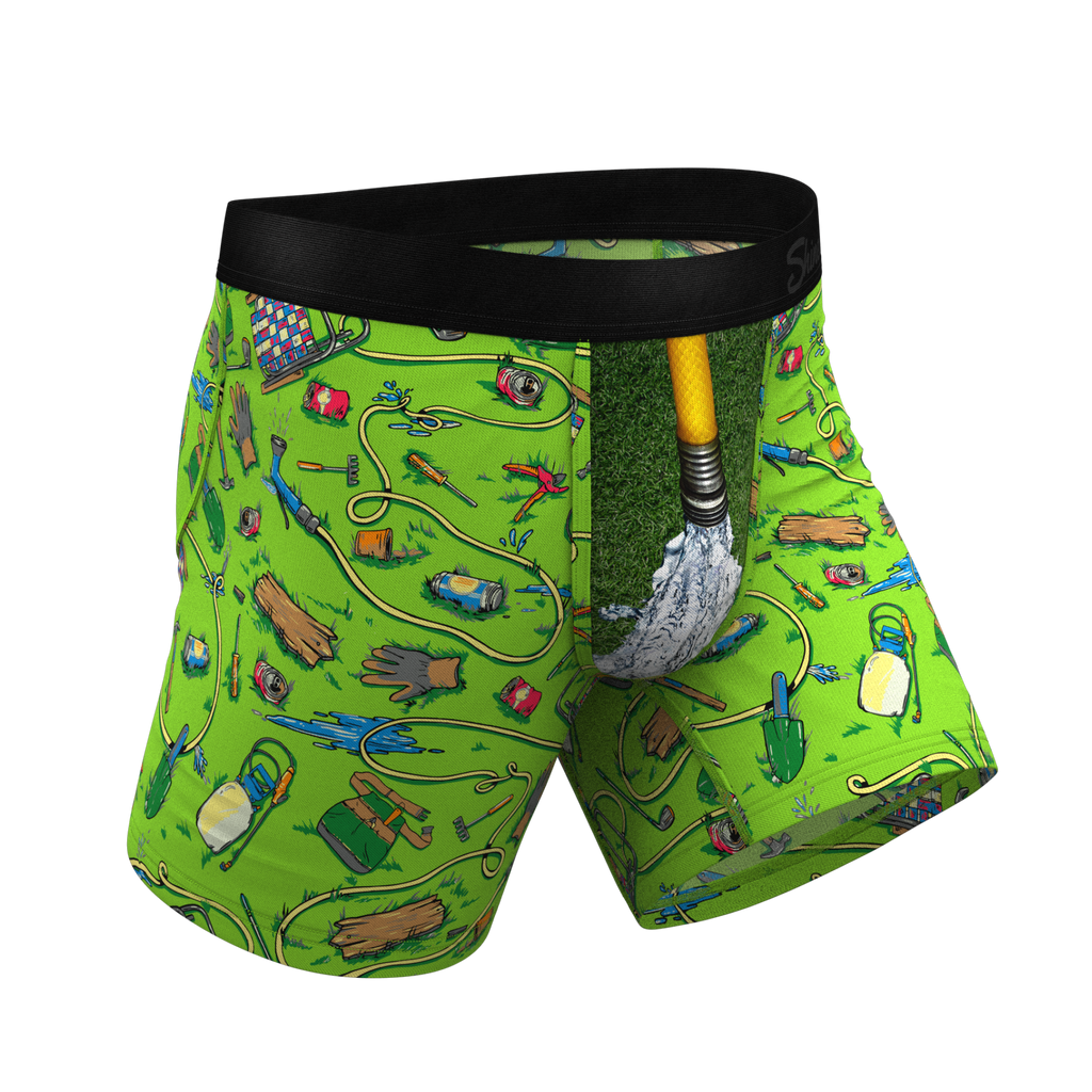 The Nice Piece Of Grass | Gardening Hose Ball Hammock® Pouch Underwear - Shinesty