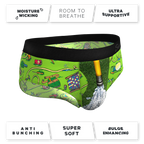 The Nice Piece Of Grass | Gardening Hose Ball Hammock® Pouch Underwear Briefs - Shinesty