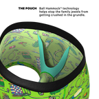 The Nice Piece Of Grass | Gardening Hose Ball Hammock® Pouch Trunks Underwear - Shinesty