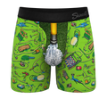 The Nice Piece Of Grass | Gardening Hose Ball Hammock® Pouch Underwear With Fly - Shinesty