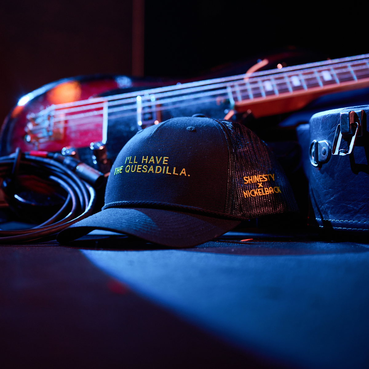 The Quesadilla | Shinesty X Nickelback Quesadilla Nickelback Foam Trucker Hat - Shinesty