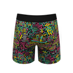 The No Bad Trips | Shinesty x Killer Acid Ball Hammock® Pouch Underwear With Fly - Shinesty