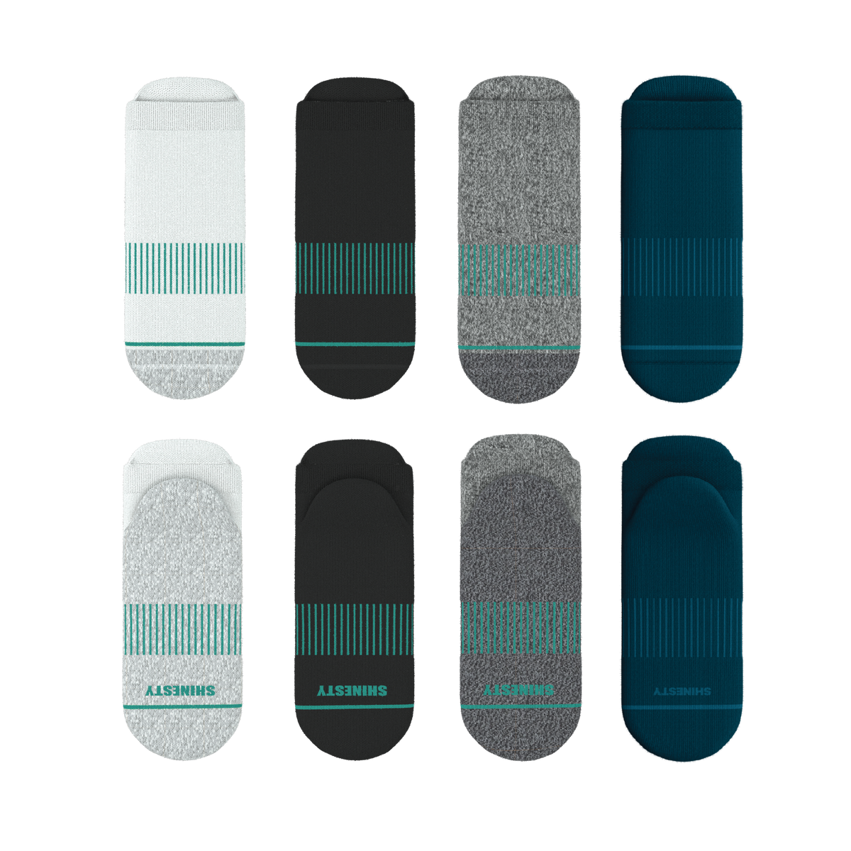 The Normal Dude | Heel Hammock™ Ankle Socks 12 Pack - Shinesty