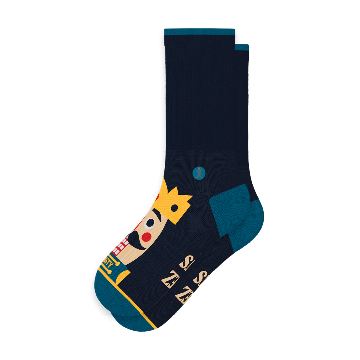 The Nut King | Nutcracker Heel Hammock™ Crew Socks - Shinesty
