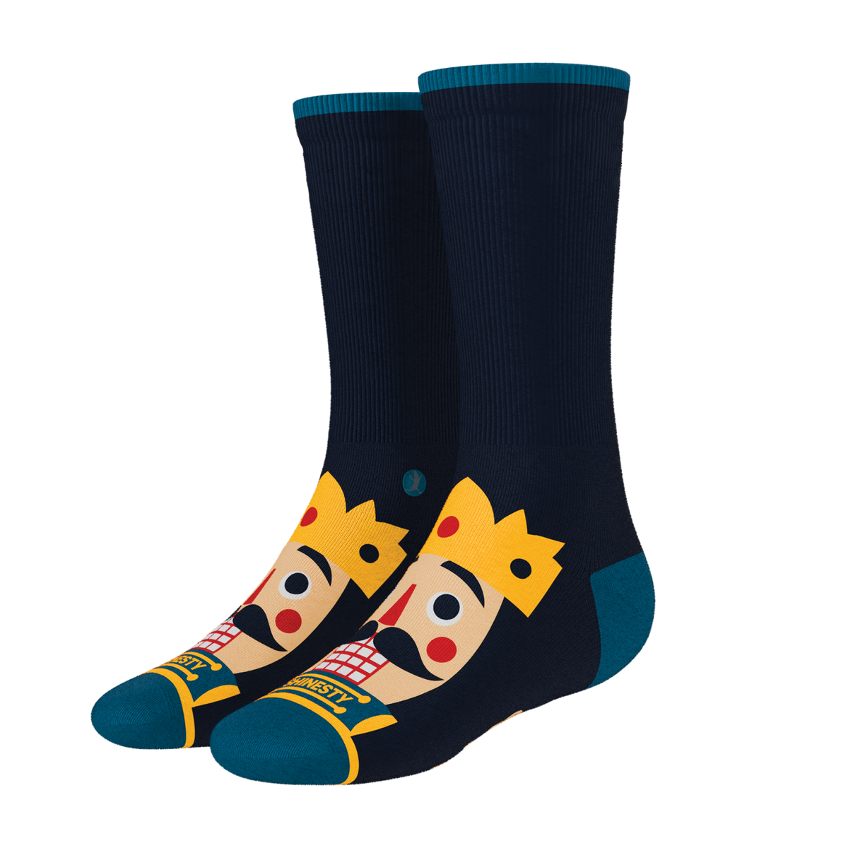 The Nut King | Nutcracker Heel Hammock™ Crew Socks - Shinesty