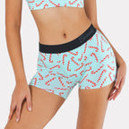The Peppermint Pimp Canes | Candy Cane Women’s Boxers - Shinesty