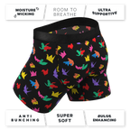 The Fold Fashioned | Origami Ball Hammock® Pouch Underwear With Fly - Shinesty