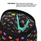 The Fold Fashioned | Origami Ball Hammock® Boxer - Long Leg - Shinesty