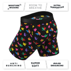 The Fold Fashioned | Origami Ball Hammock® Boxer - Long Leg - Shinesty