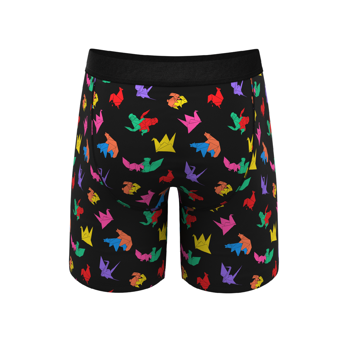 The Fold Fashioned | Origami Ball Hammock® Boxer - Long Leg - Shinesty