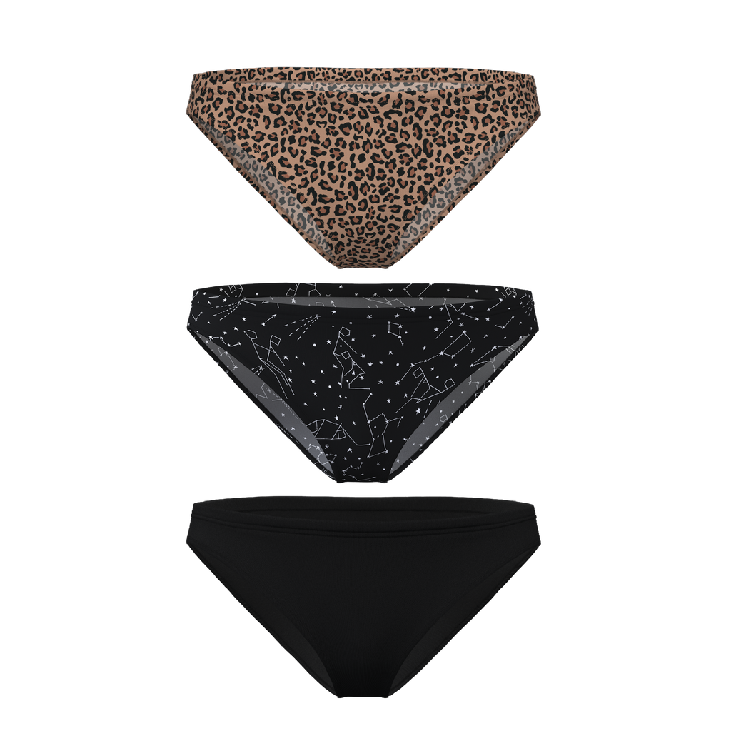 The One Of Each | Bikini Underwear 3 Pack - Shinesty