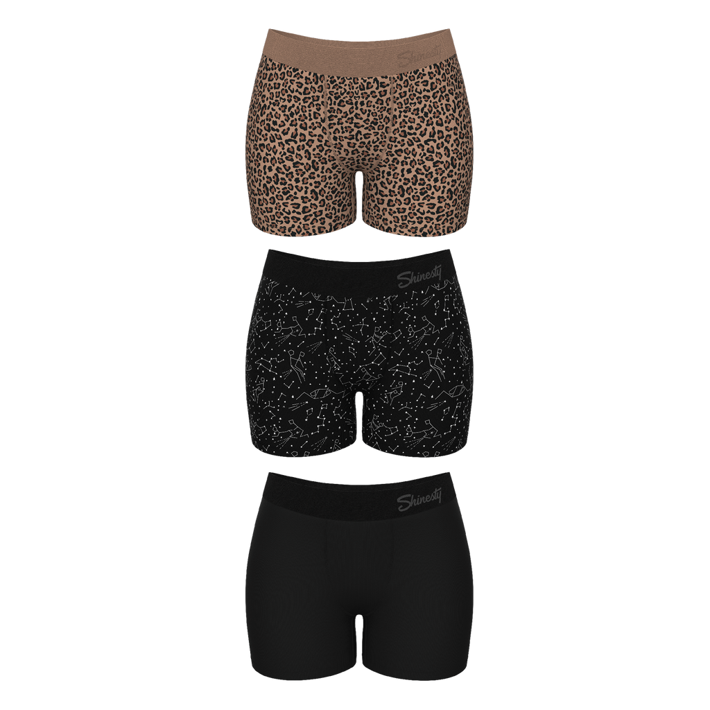 The One Of Each | Women’s Boxers 3 Pack - Shinesty