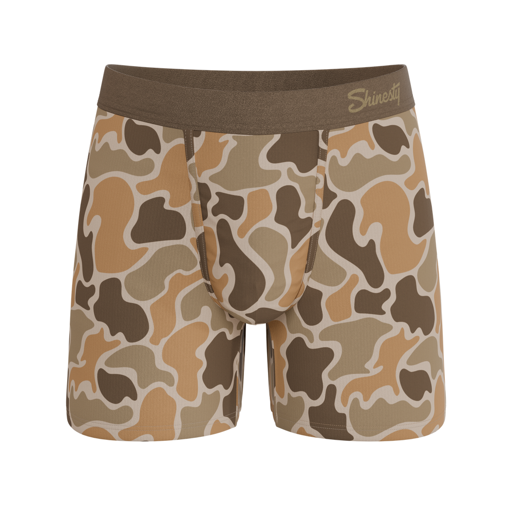 The Out Of Sight | Light Duck Camo Ball Hammock® Pouch Underwear - Shinesty