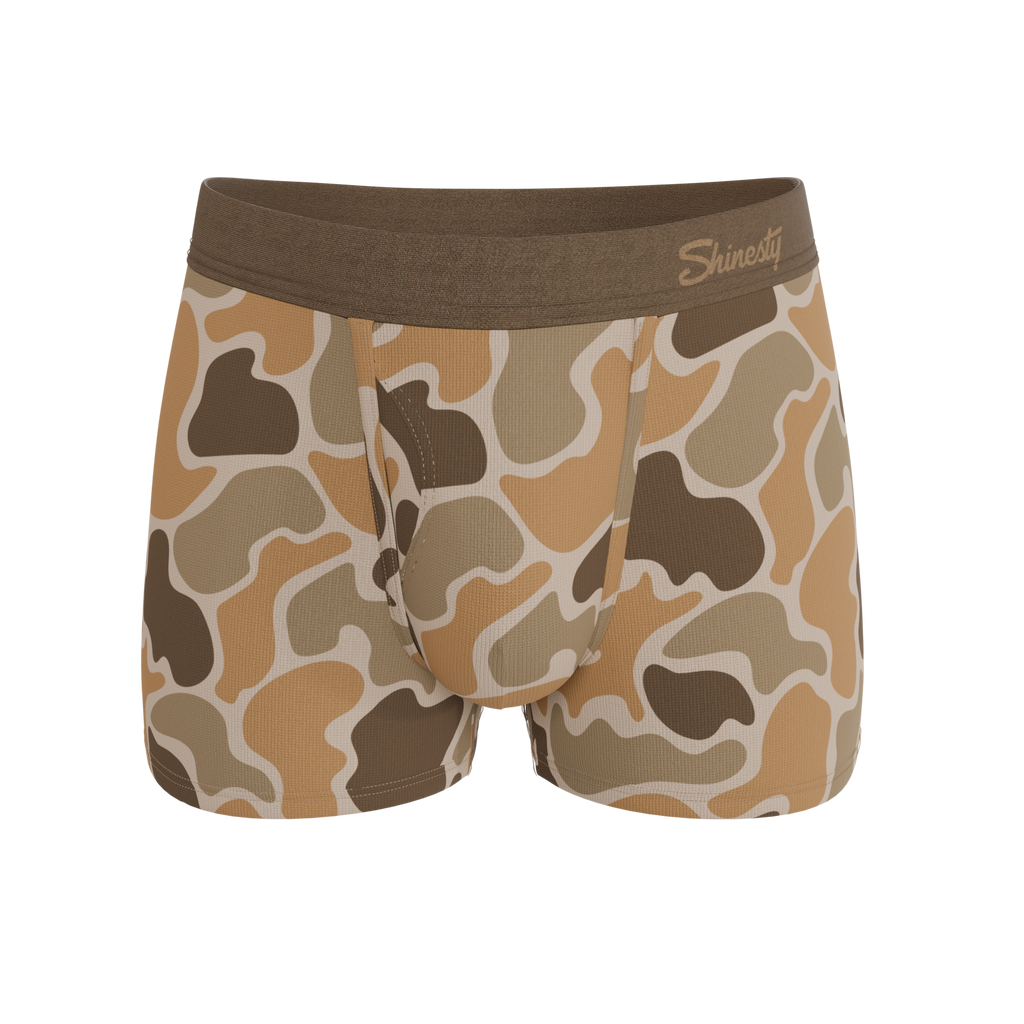 The Out Of Sight | Light Duck Camo Ball Hammock® Pouch Trunks Underwear - Shinesty