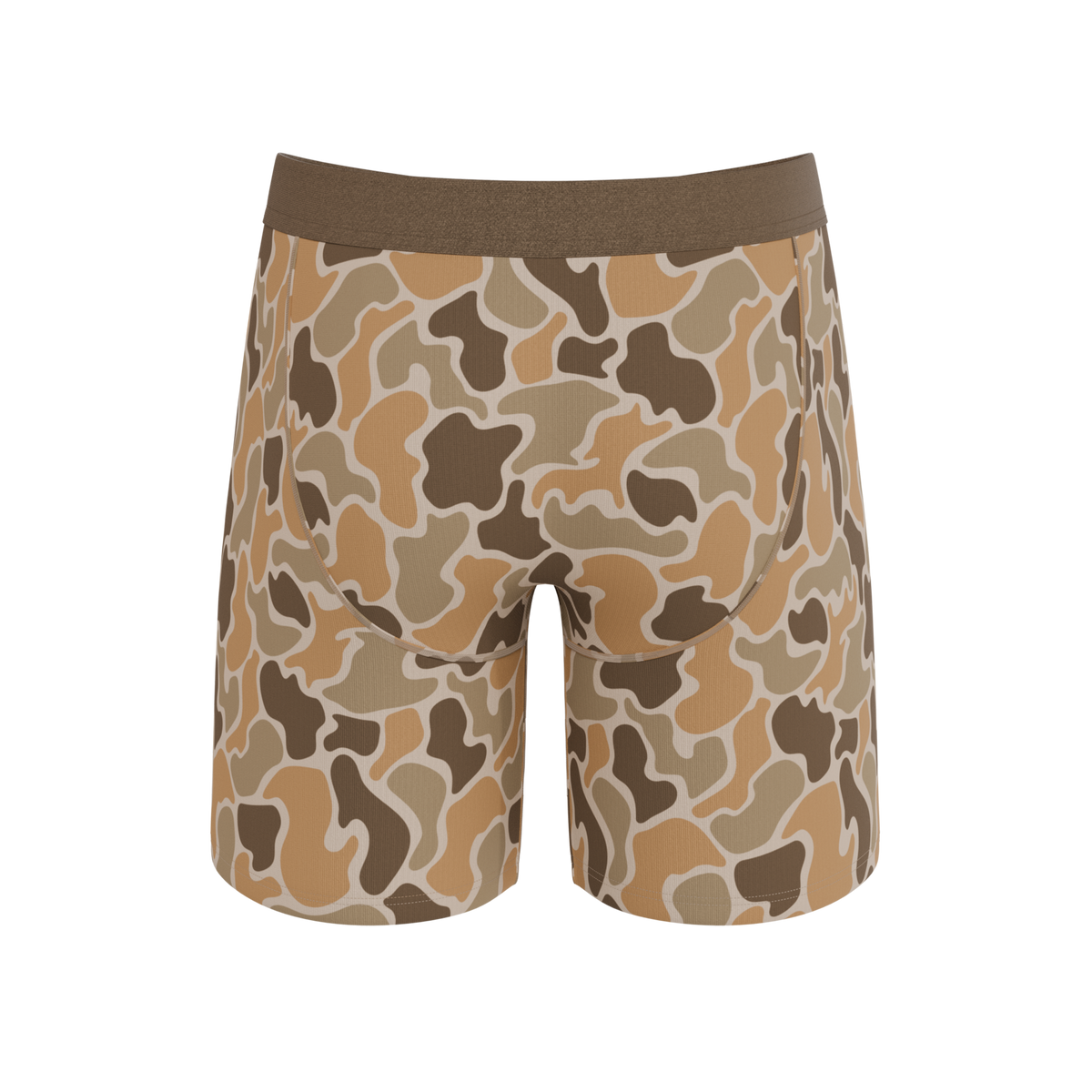 The Out Of Sight | Light Duck Camo Ball Hammock® Boxer - Long Leg - Shinesty